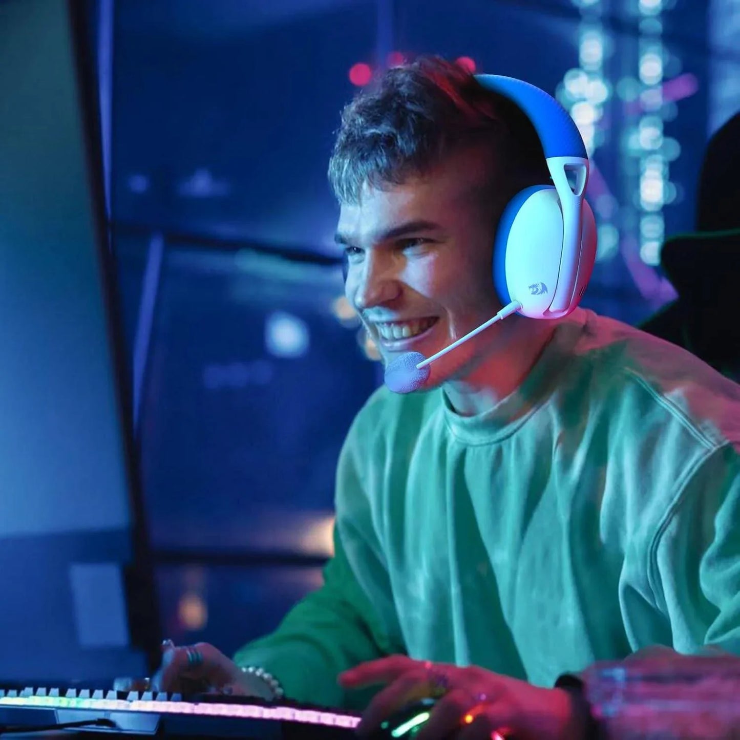 Redragon h848 wireless gaming headset headphones