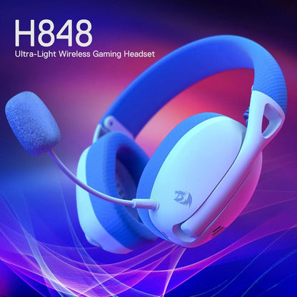 Redragon h848 wireless gaming headset headphones