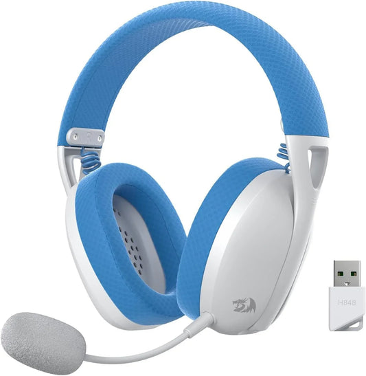 Redragon h848 wireless gaming headset headphones