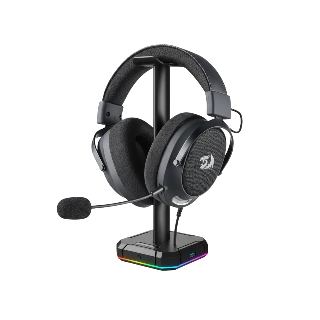 Redragon h858 3-mode wireless gaming headset 7.1 surround sound + redragon