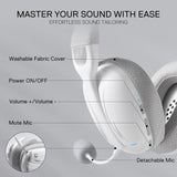 Redragon h878 3-mode wireless blue lighting gaming headset - lightweight - 7.1