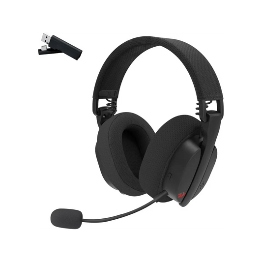 Redragon h888 wireless gaming headset with 7.1 surround sound tri-mode gaming