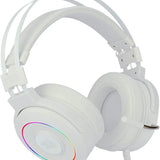 Redragon lamia 2 h320 white usb rgb gaming headset w/stand headsets