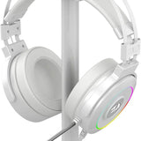 Redragon lamia 2 h320 white usb rgb gaming headset w/stand headsets