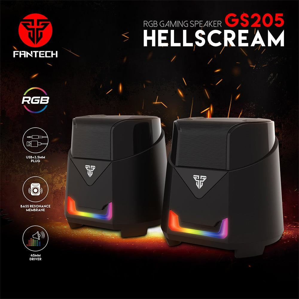 HELLSCREAM GS205 RGB MOBILE GAMING SPEAKER Audio