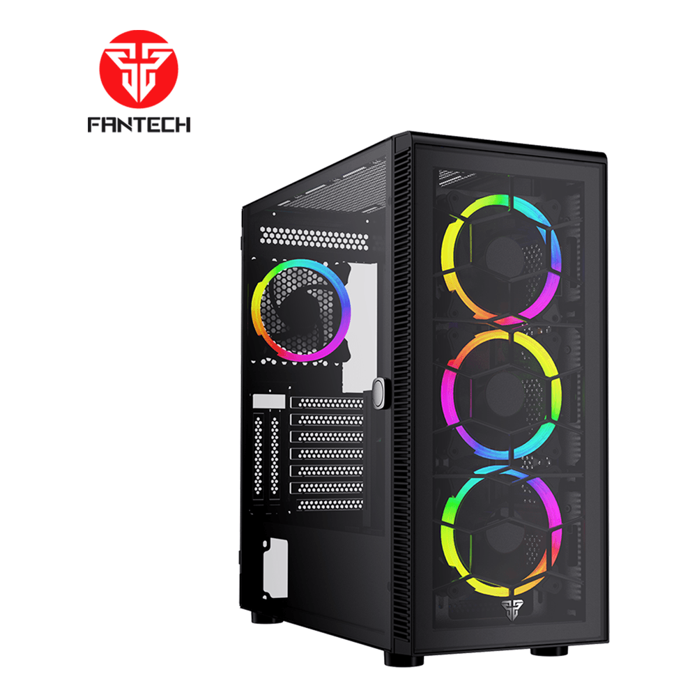 HEXA XL CG82 FULL TOWER CASE WITH FREE 4 PCS FRGB FAN Tower Case & Monitor