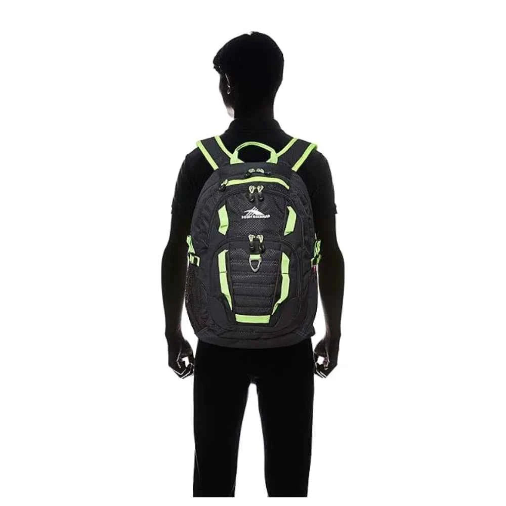 High sierra backpack hs ryler midnight blue/black/lime