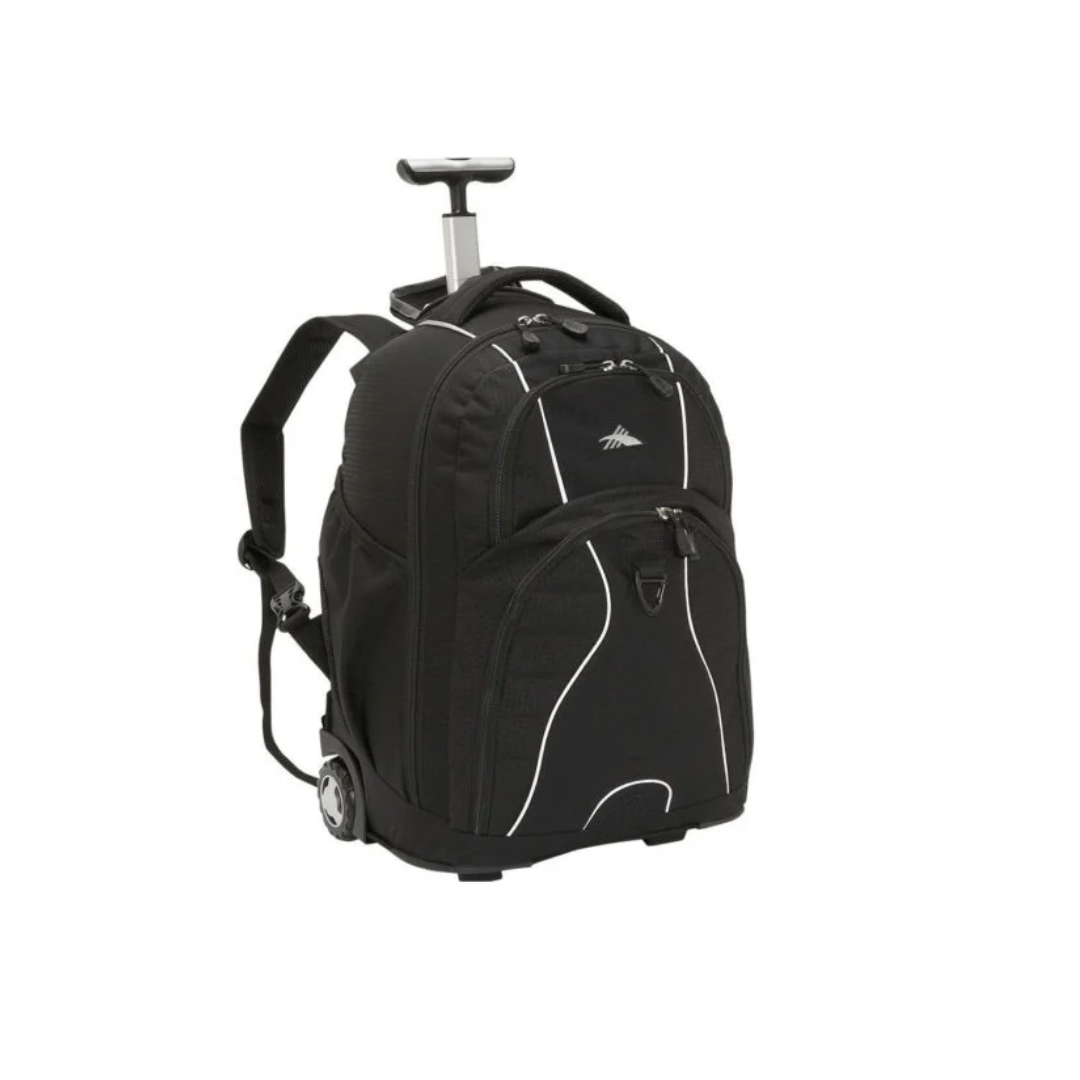 High sierra black wheeled backpack - Fun Touch