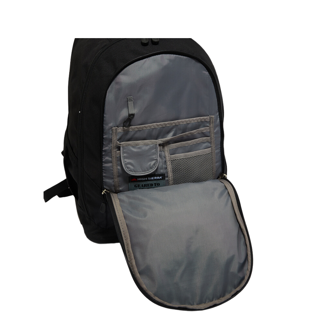 High sierra black wheeled backpack - Fun Touch