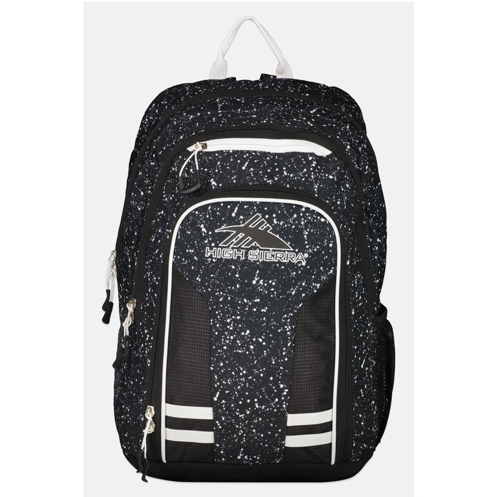 High Sierra Blaise Backpack 50 H x 38 L x 15 W cm Black/White JOD 20