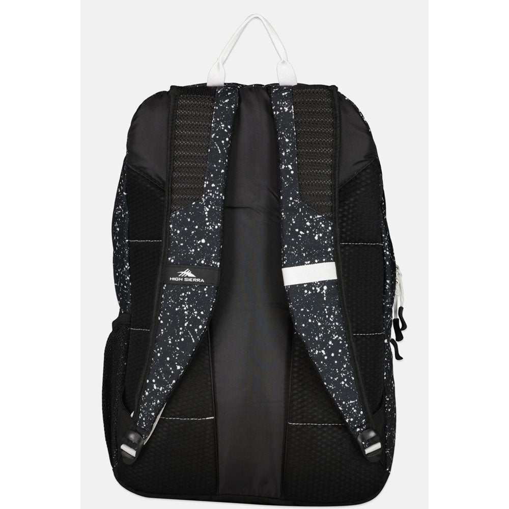 High sierra blaise backpack 50 h x 38 l x 15 w cm, black/white - Fun Touch