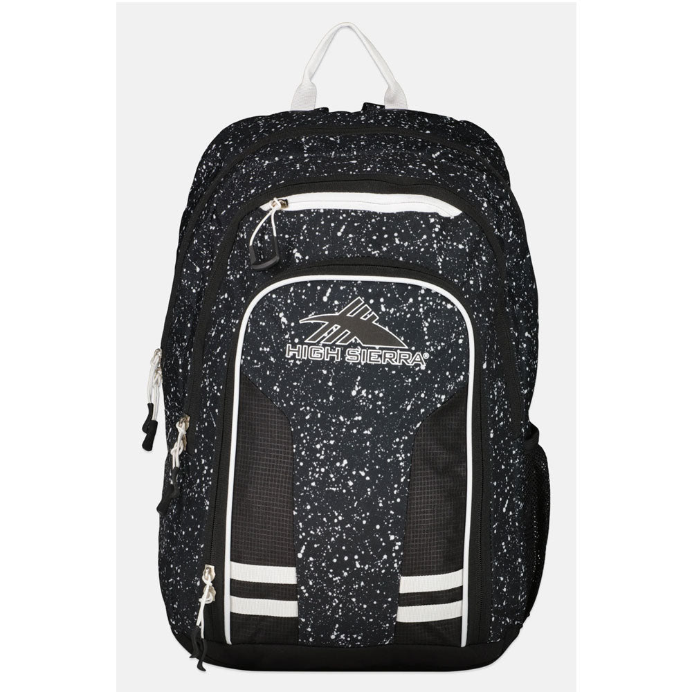 High sierra blaise school backpack 50 h x 38 l x 15 w cm black/white JOD 21