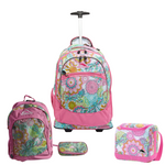 High sierra chaser wheeled backpack set (4 pc) - Fun Touch