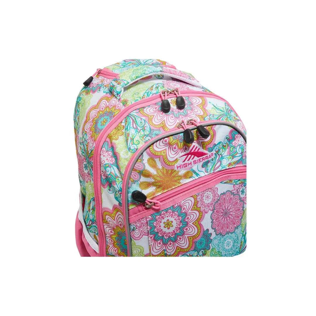 High sierra chaser wheeled backpack set (4 pc)