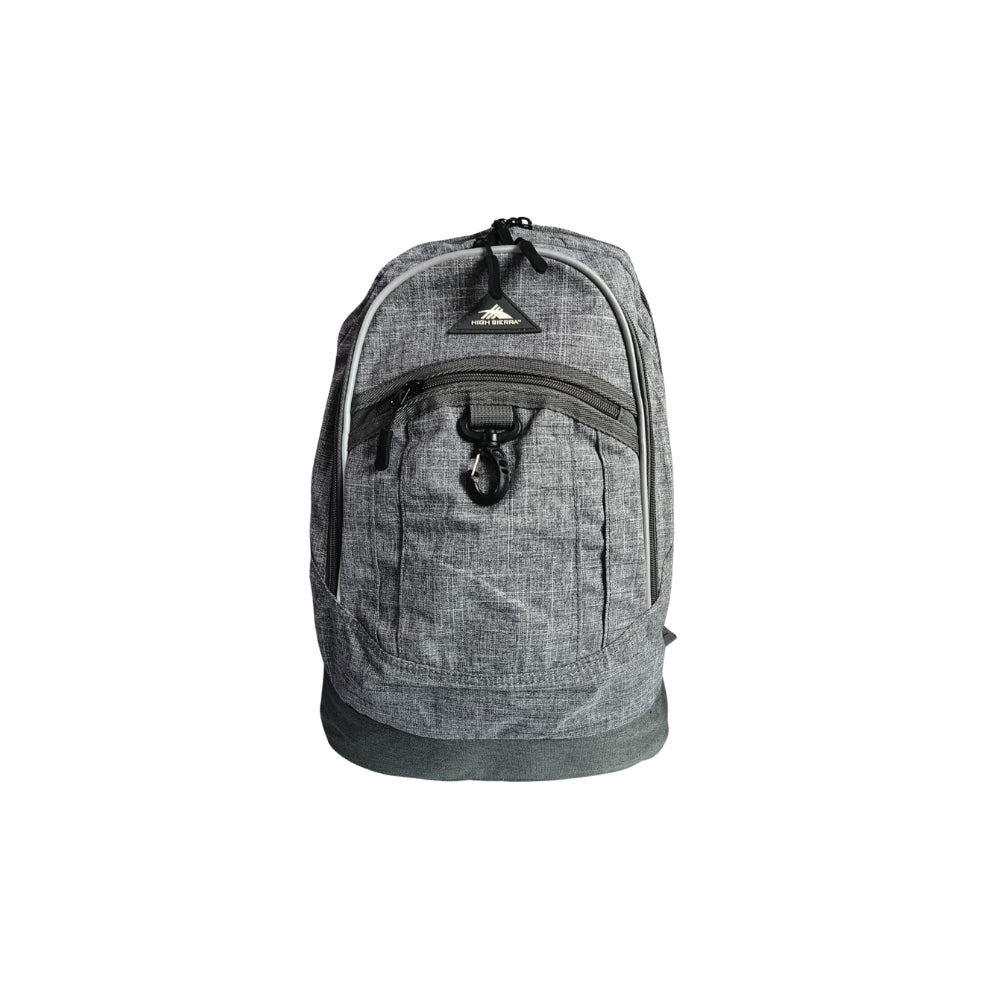 High sierra clever boy school backpack 36 l x 45 h x 12 w cm grey JOD 18.20