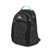 High sierra curve backpack speckle/black/aquamarine