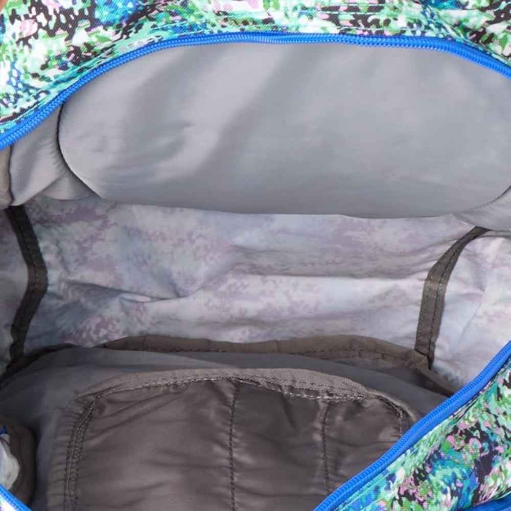 High sierra curve colorful zip-up closure backpack