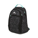 High sierra curve backpack speckle/black/aquamarine - Fun Touch