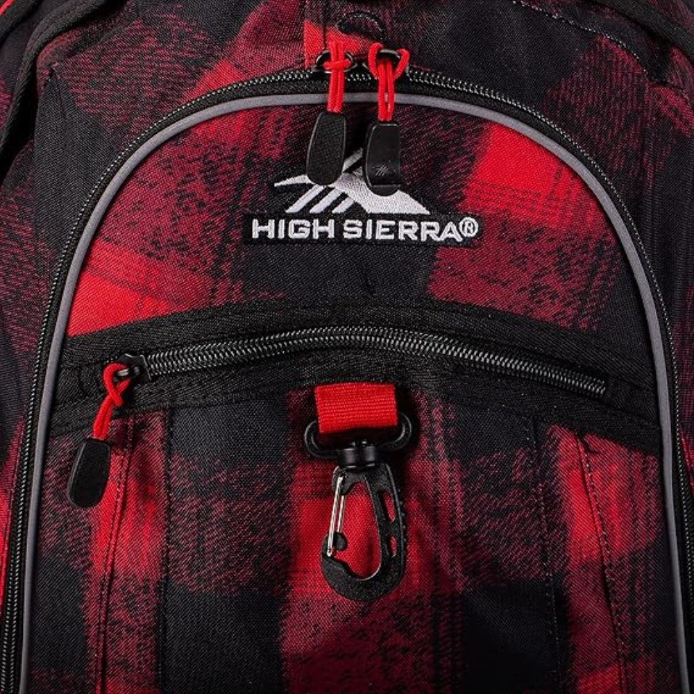 High sierra fat boy backpack red/black - Fun Touch