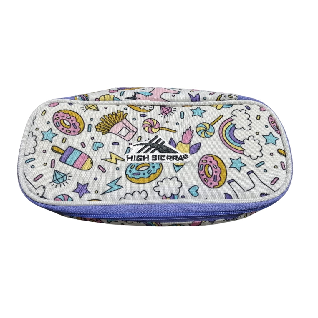 High sierra icon slim pack a pencil case sweet cakes / lavender - Fun Touch