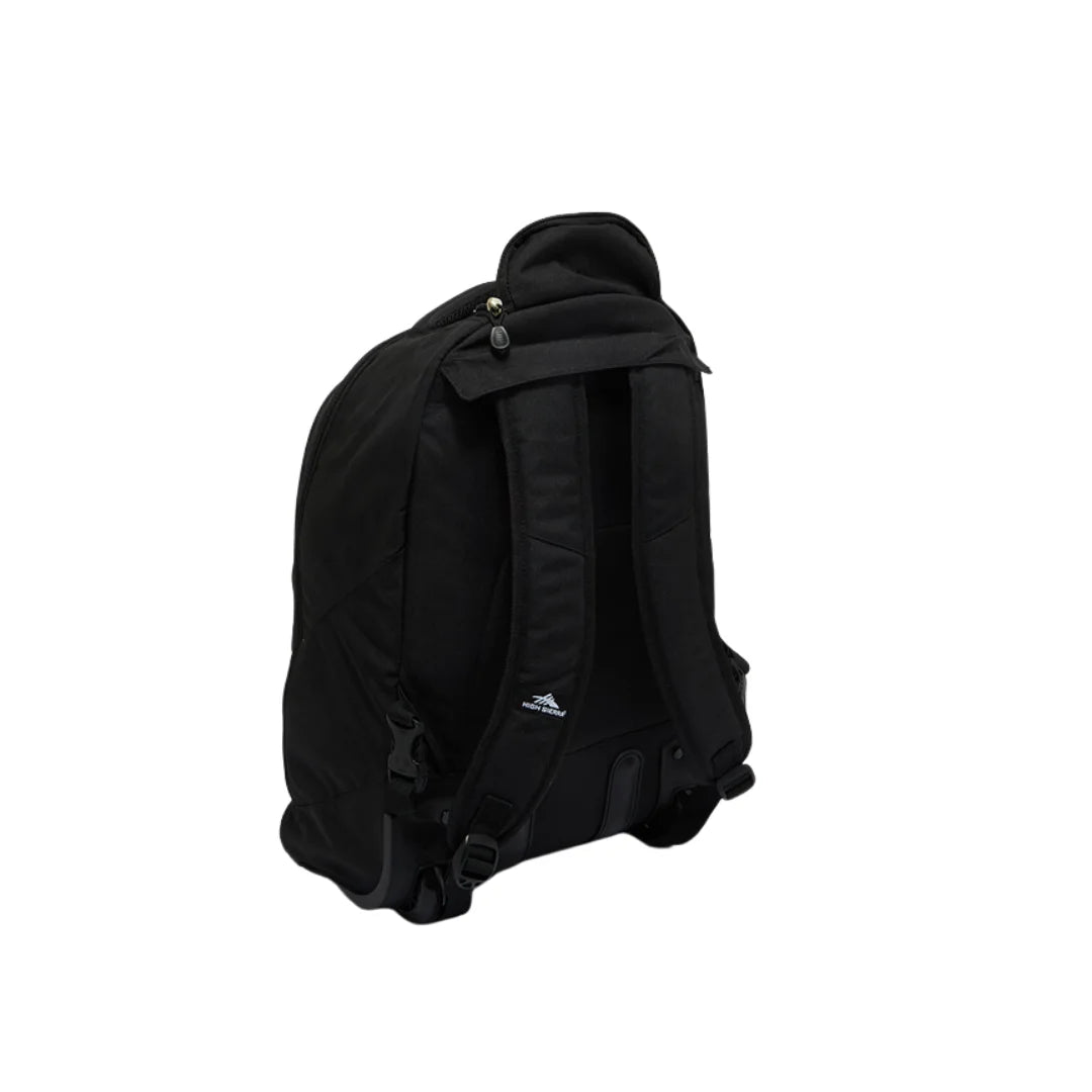 High sierra icon slim pack black wheeled backpack JOD 58