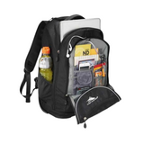 High sierra icon slim pack black wheeled backpack - Fun Touch