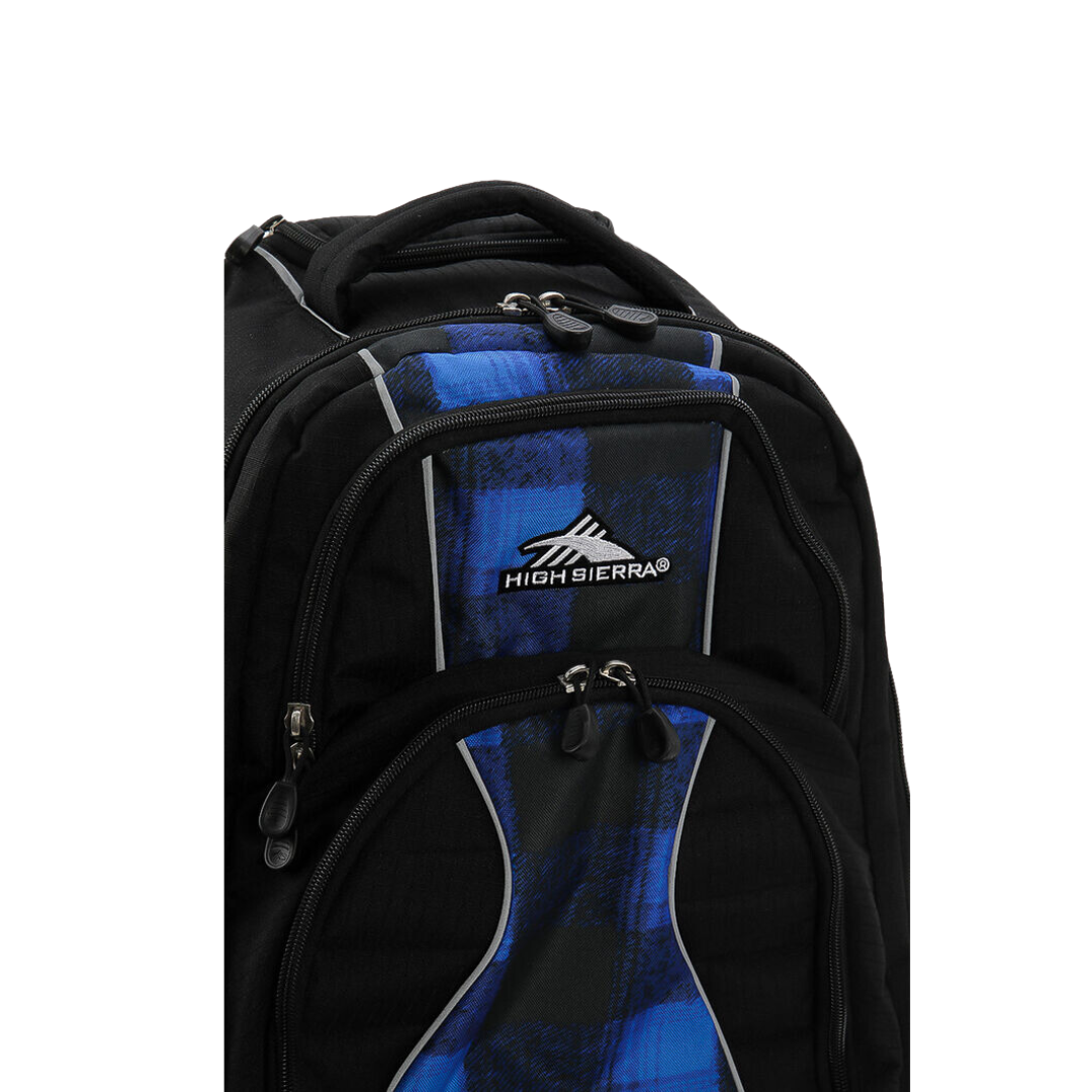 High sierra island wheeled backpack true navy/bandana - Fun Touch