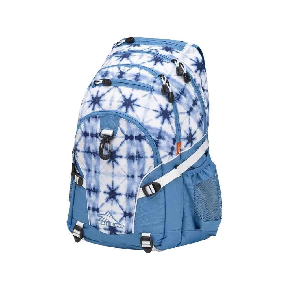 High sierra loop daypack indigo dye/mineral/white backpack