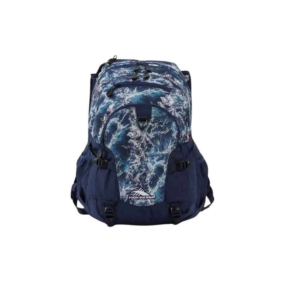 High sierra loop plus backpack cloud print backpack