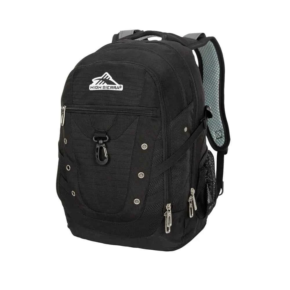 High sierra tactic backpack black