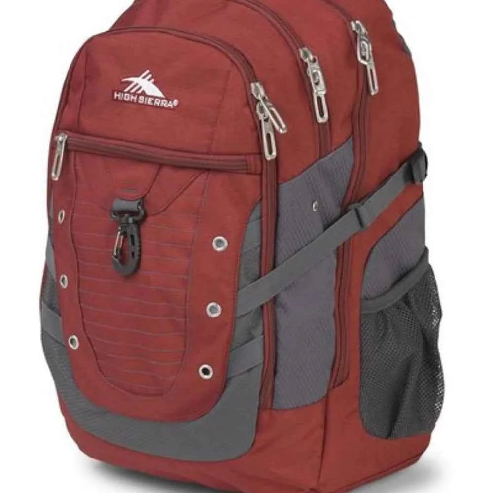 High sierra tactic backpack brick/mercury