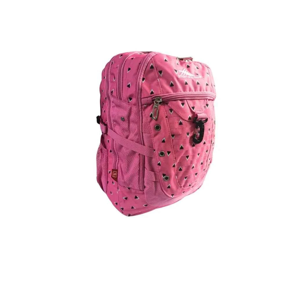 High sierra tactic backpack pink lemonade/pink geo/white