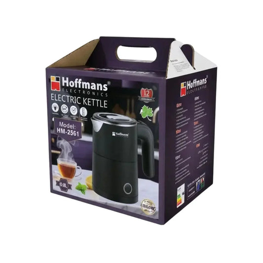 Electric kettle 0.8l 1000w hoffmans hm-2561, electric kettles