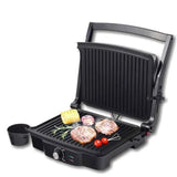 Enzo italy 180 degree opening 2000w contact steak & waffle grill electric