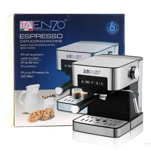 Enzo italy cappuccino and espresso maker coffee makers & espresso machines