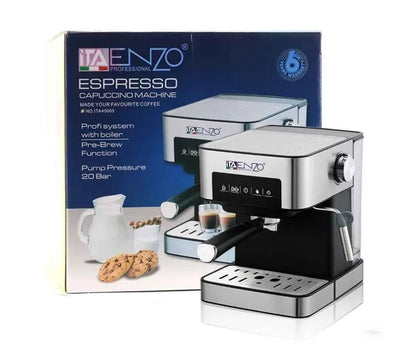 Enzo italy cappuccino and espresso maker coffee makers & espresso machines