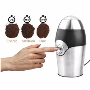 Enzo italy coffee and grain grinder with 200 watts of actual power