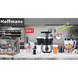 Hoffmans 10 in 1 juicer & blender hm-1266 food blenders