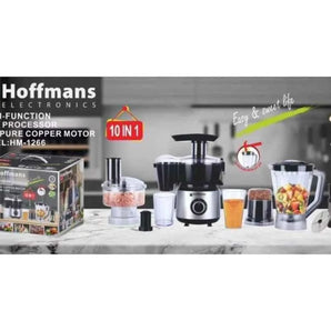 Hoffmans 10 in 1 juicer & blender hm-1266 food blenders