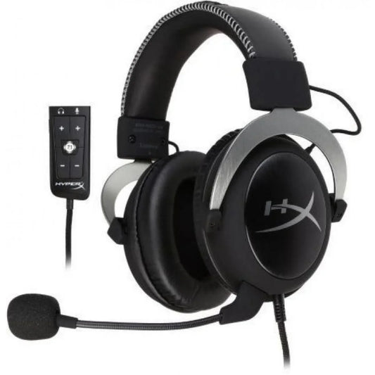 Hp hyperx cloud alpha gaming headset dual chamber drivers - gun metal - headsets