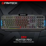 Hunter pro k511 backlit pro gaming keyboard - Fun Touch