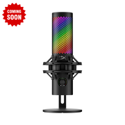 HyperX QuadCast 2 S – USB Microphone with RGB Lighting Streaming and Podcasting
