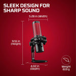 HyperX QuadCast 2 – USB Microphone for Gaming Streaming and Podcasting