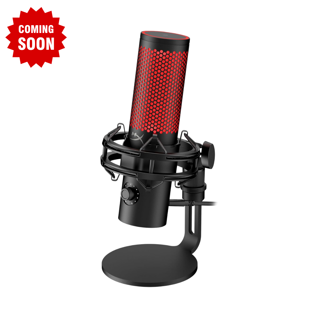 HyperX QuadCast 2 – USB Microphone for Gaming Streaming and Podcasting