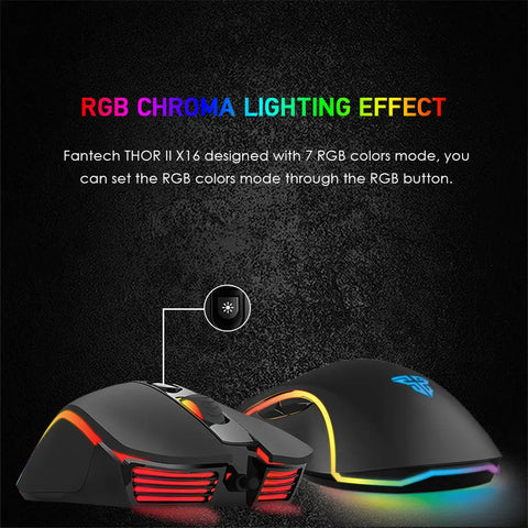 THOR II X16 MACRO RGB GAMING MOUSE