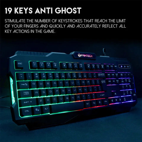 HUNTER PRO K511 BACKLIT PRO GAMING KEYBOARD