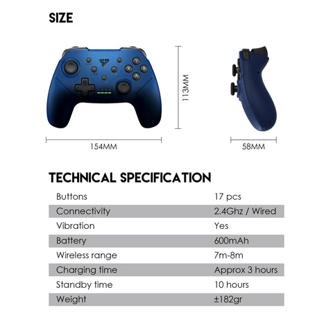 SHOOTER II WGP13 PRO Gaming Controller