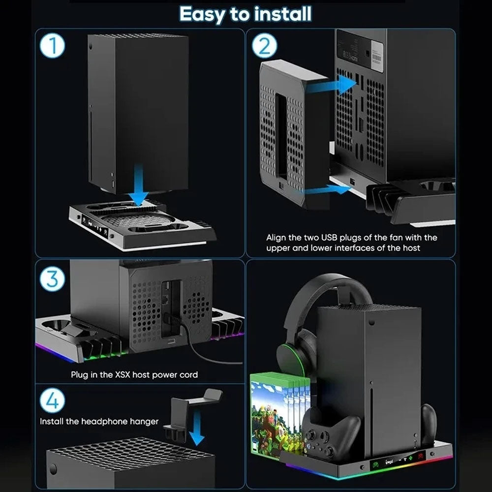 Ipega pg-xbx023s charging dock for xbox series x - Fun Touch