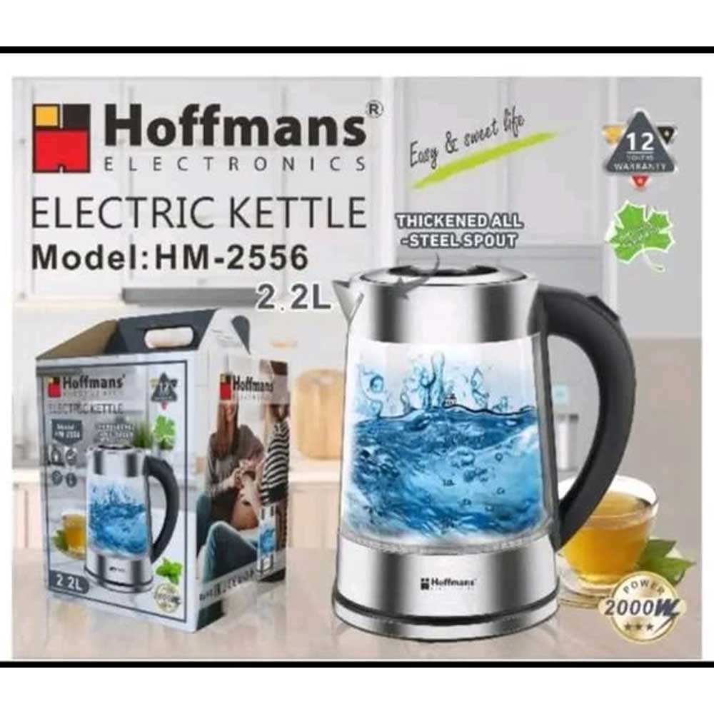 Hoffmans HM-2556, electric kettle, 2.2ltr, 2000watt
