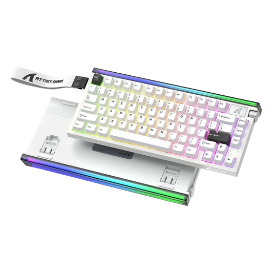 Attack shark r85 he wired 75% hall effect rapid trigger mechanical rgb gaming